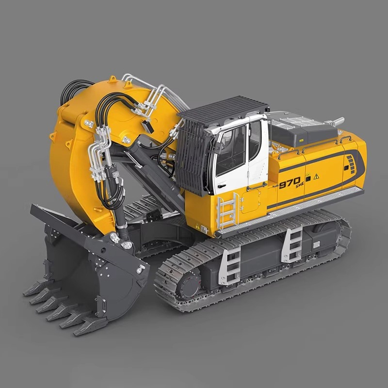 Rc Hydraulic Excavator 1/14 Metal - K970-200 1/14 RC 油圧ショベル建設機械 LCD インストルメントパネル照明効果付き