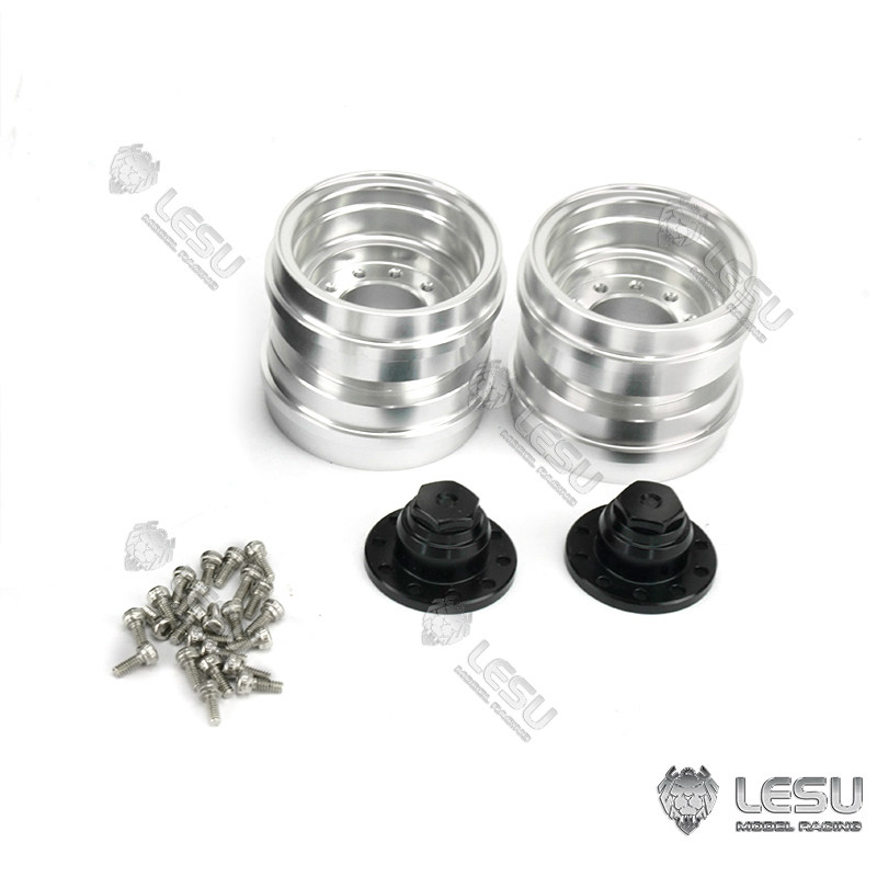 Rc Hydraulic Wheel Loader 1/14 - RC 1/14 W-2057 金属製 LESU アルミニウム合金