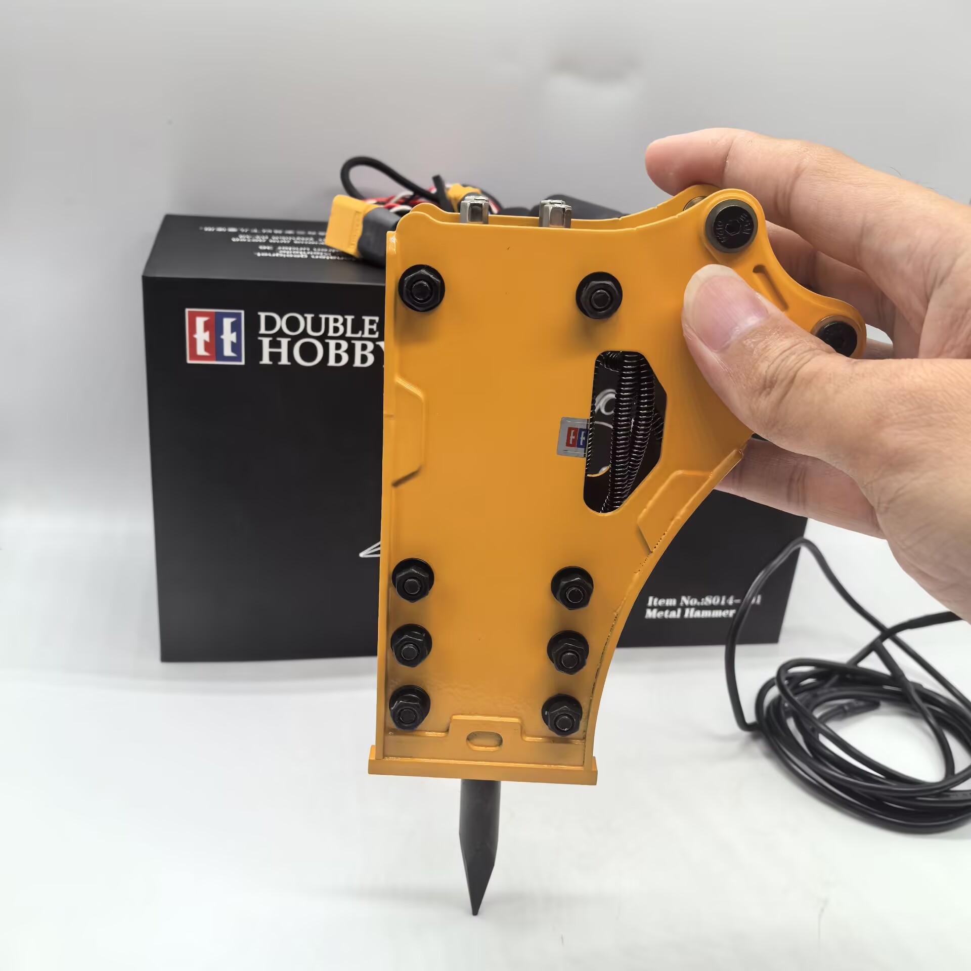 Rc Hydraulic Quick Coupler Bucket - ダブル E EC160E メタルクイックヒッチカプラー/ビッグバケット/グリッパー/ハンマー RC 1:14