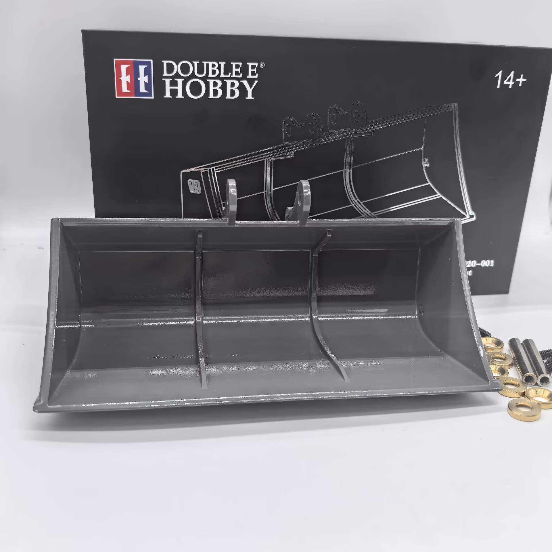 Rc Hydraulic Quick Coupler Bucket - ダブルE EC160E メタルクイックヒッチカプラー/ビッグバケット/グリッパー/ハンマー RC 1:14 E010