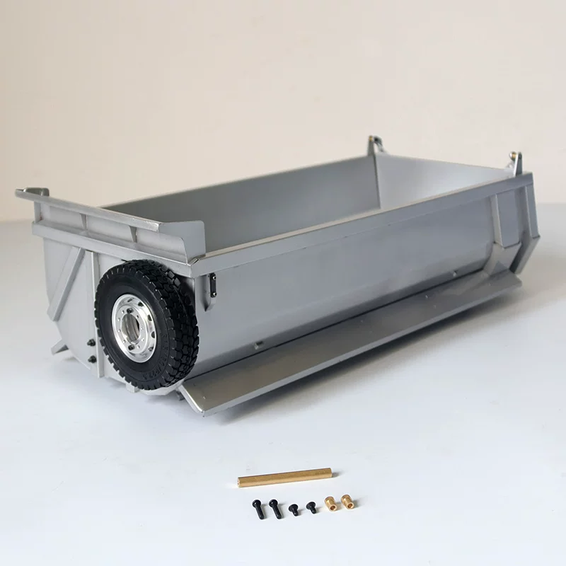 Rc Hydraulic Dump Truck 8X8 Metal - JDMODEL JDM-140-A 1:14 RC油圧ダンプトラック金属製カーゴベッドティッパーボディ（8x8建設トラック交換部品）