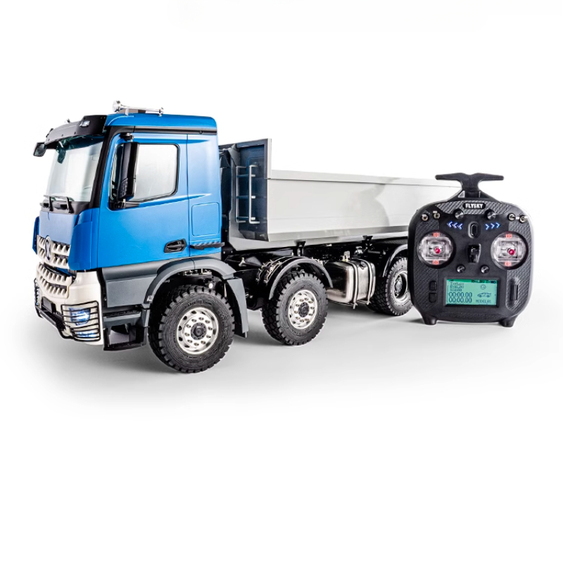 RC 8X8 ダンプトラック 1/14 リモートコントロール - Rc Hydraulic Dump Truck 8X8 Metal のレビューと価格