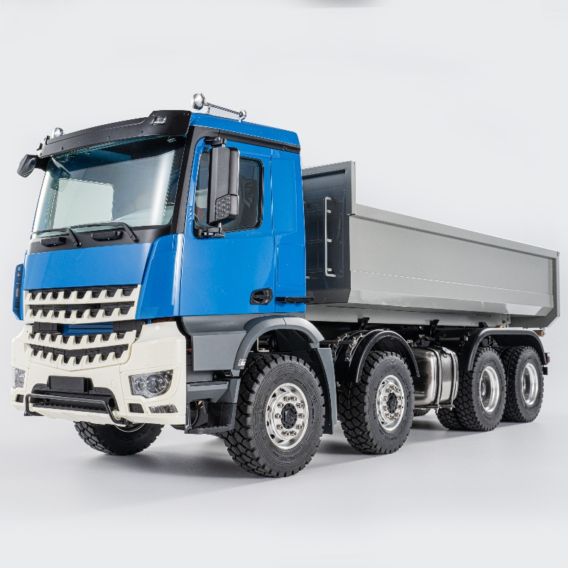 RC 8X8 ダンプトラック 1/14 リモートコントロール - Rc Hydraulic Dump Truck 8X8 Metal のレビューと価格