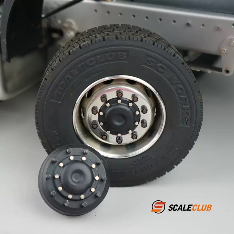 RC 1/14 シミュレーションフロントホイールハブコネクタ - Rc Hydraulic Wheel Loader 1/14 のレビューと価格