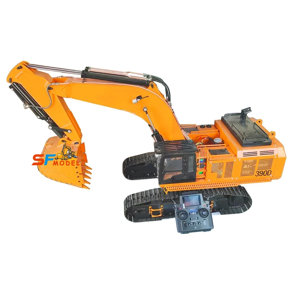 390D RC ショベル 1/8 RC ショベル油圧金属モデ - Rc Hydraulic Excavator 1/14 Metal のレビューと価格