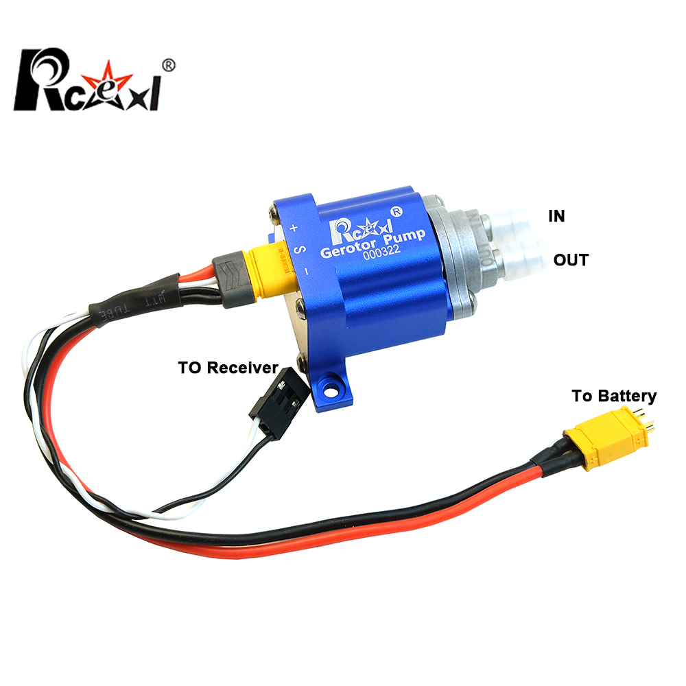RCEXL 金属ブラシレスモータースモークポンプオイルポンプ - Rc Hydraulic Pump Brushless Motor のレビューと価格