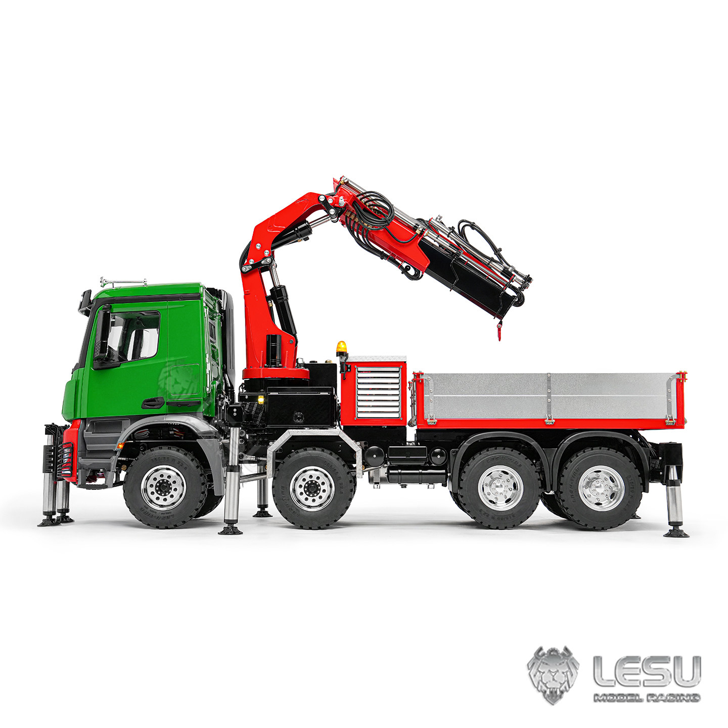 LESU トラック搭載クレーン 1/14 3363 8X8  - Rc Hydraulic Dump Truck 8X8 Metal のレビューと価格