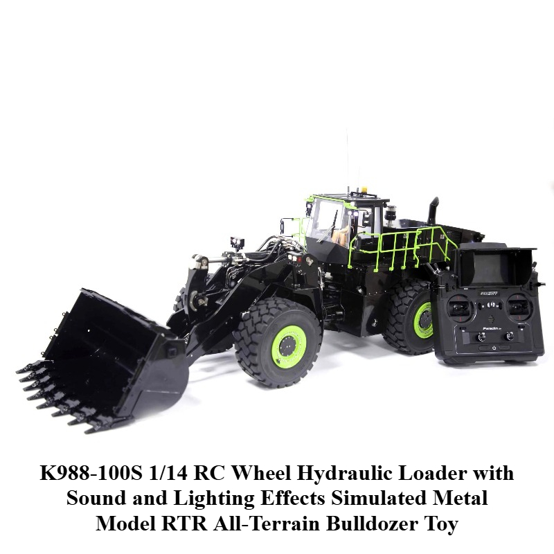 K988-100S 1/14 RC ホイール油圧ローダー サ - Rc Hydraulic Wheel Loader 1/14 のレビューと価格