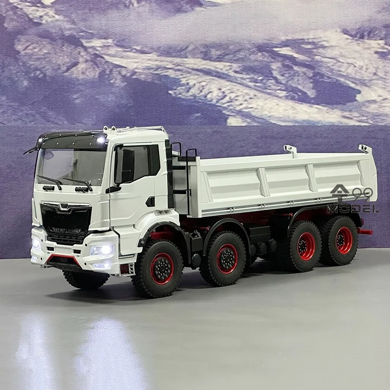 8X8 RCトラック 1/14 油圧式RCダンプトラック 金 - Rc Hydraulic Dump Truck 8X8 Metal のレビューと価格