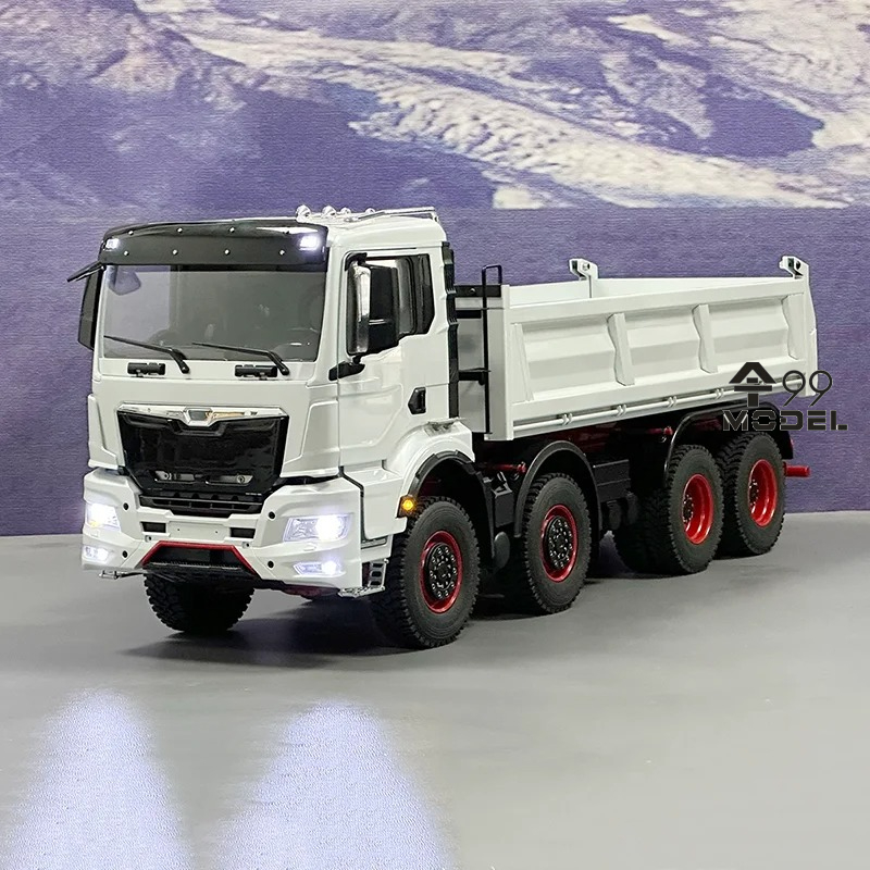 8X8 RCトラック 1/14 油圧式RCダンプトラック 金 - Rc Hydraulic Dump Truck 8X8 Metal のレビューと価格